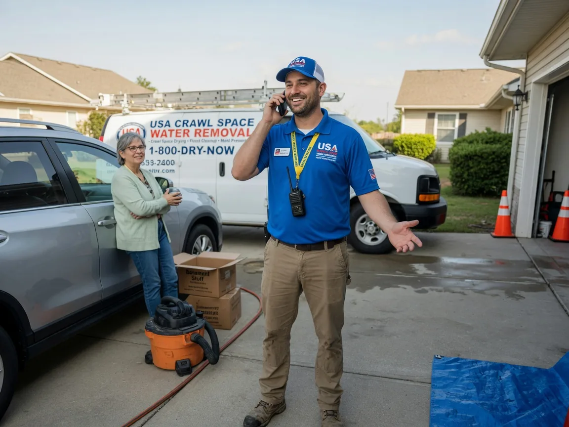 Crawl Space Water Removal Emden, MO FAQs